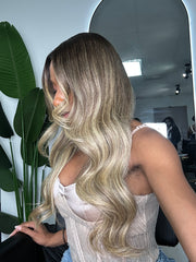 26" OMBRE BLONDE LACE FRONT WIG