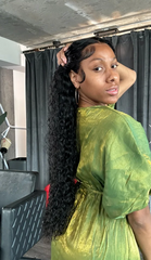 26" DEEP WAVE LACE FRONT WIG